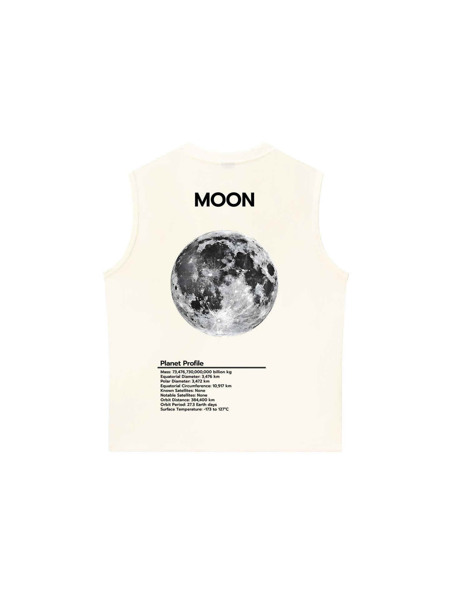 Áo Ba Lỗ Relaxed Fit The Planet Profile Moon