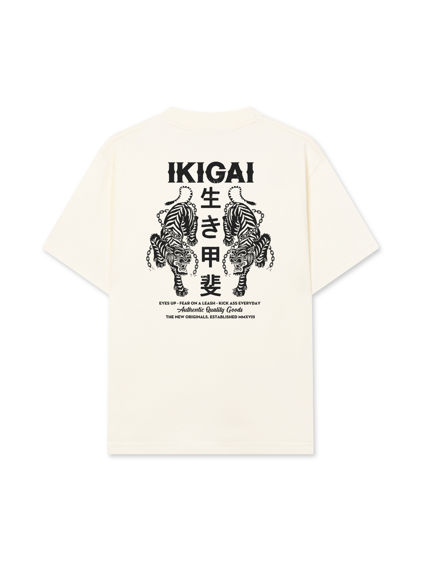 Áo Thun Relaxed Fit Ikigai Eyes Up