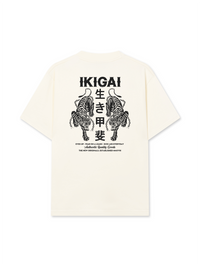 Áo Thun Relaxed Fit Ikigai Eyes Up