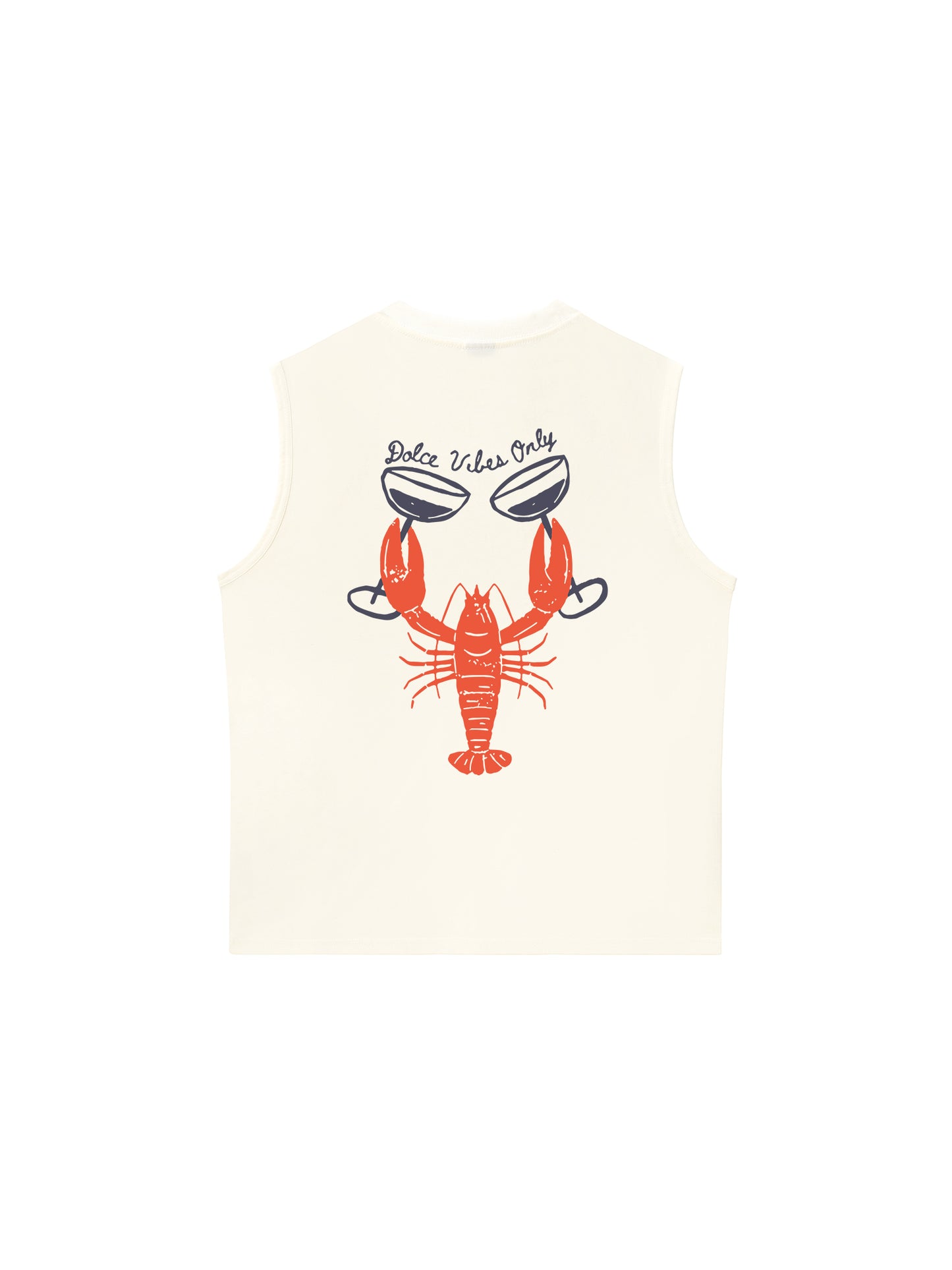 Áo Ba Lỗ Relaxed Fit Ocean Doilce Vibes Only