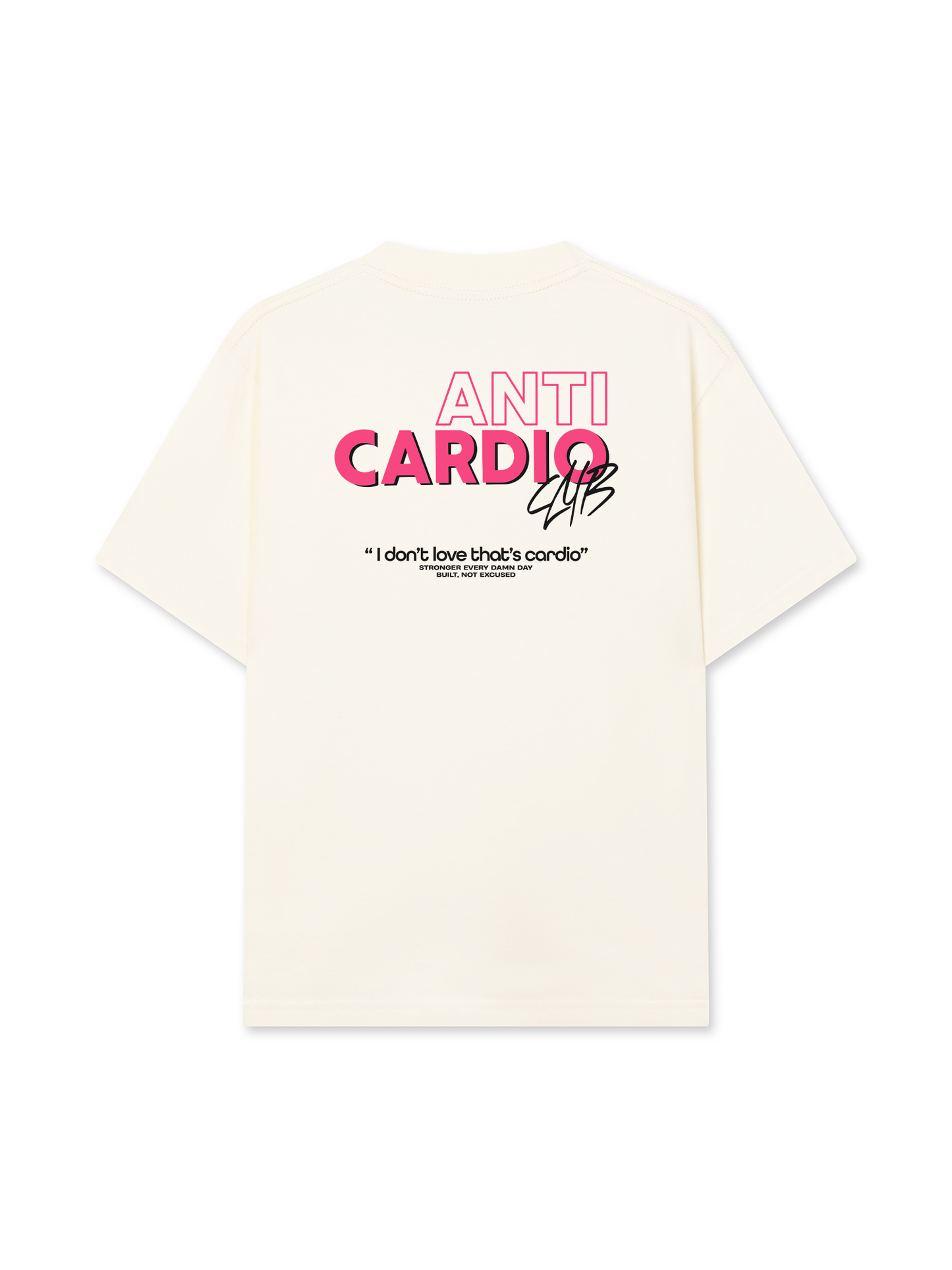 Áo Thun Relaxed Fit Anti Cardio Club