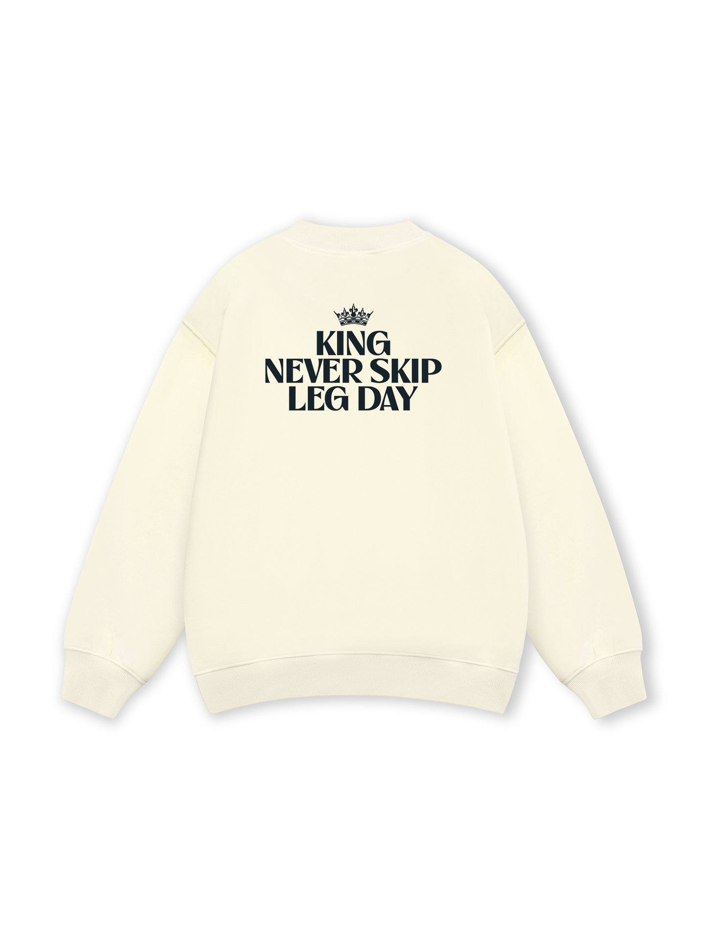 King Never Skip Leg Day Sweater
