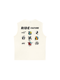 Áo Ba Lỗ Relaxed Fit Ride Culture