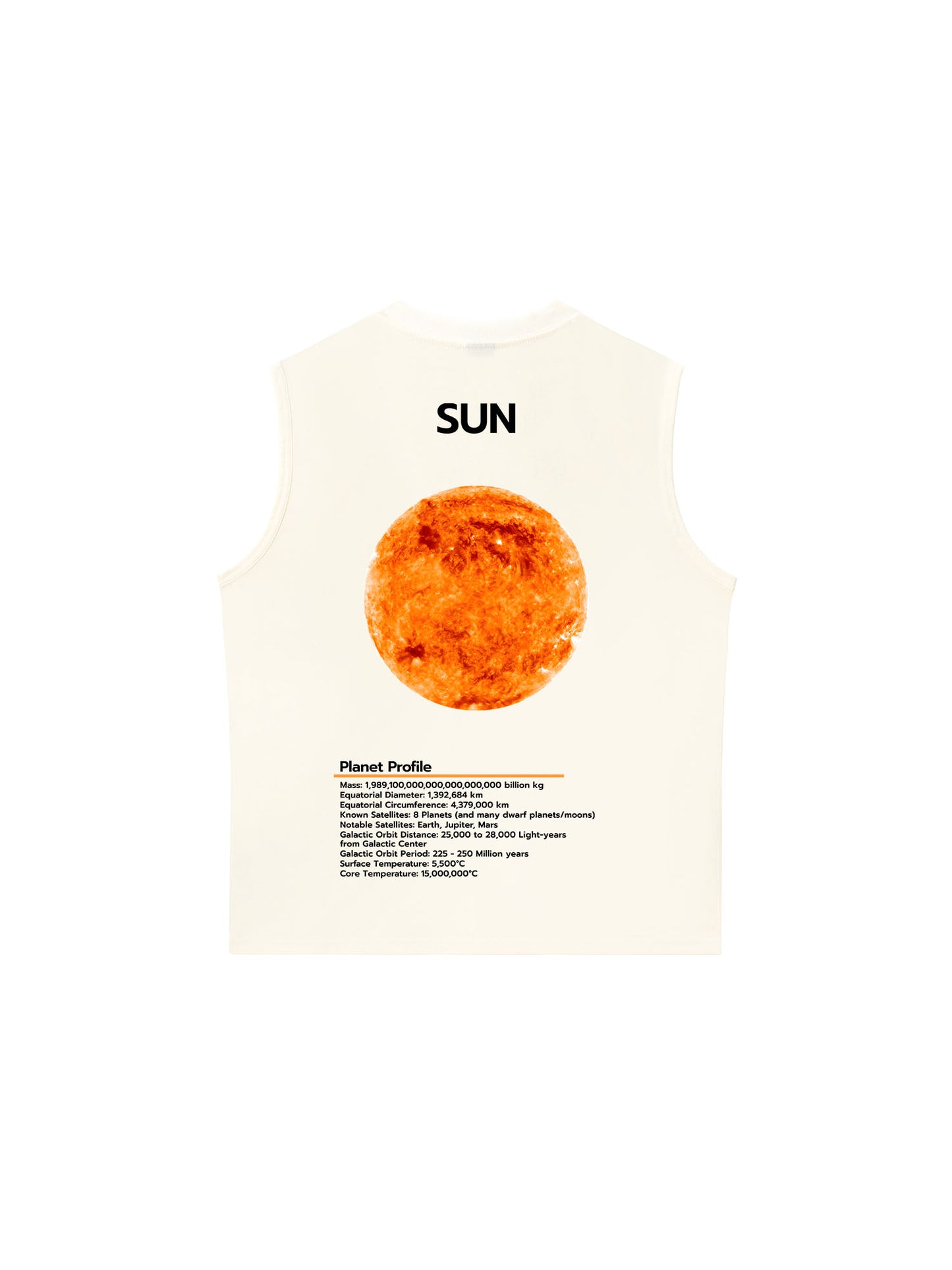 Áo Ba Lỗ Relaxed Fit The Planet Profile Sun