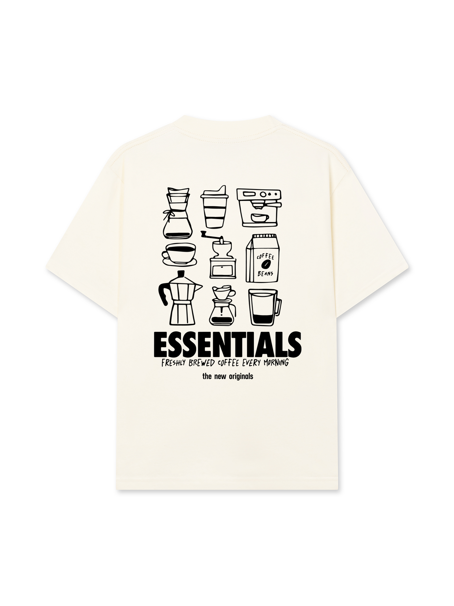 Áo Thun Relaxed Fit Essentials Coffee Every Morning
