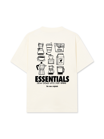 Áo Thun Relaxed Fit Essentials Coffee Every Morning