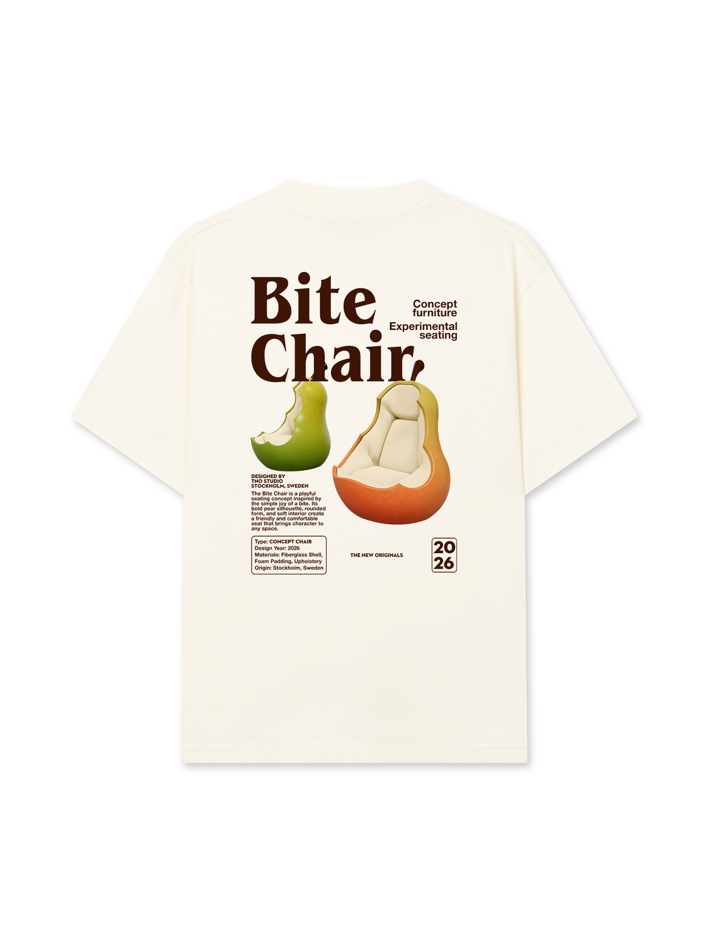 Áo Thun Relaxed Fit Bite Chair