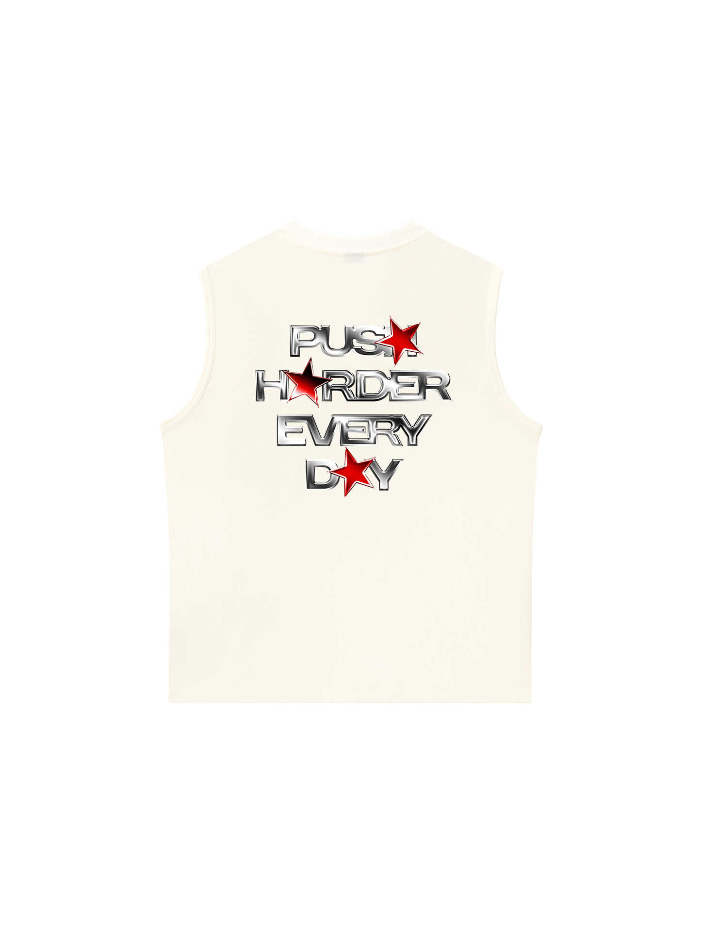 Áo Ba Lỗ Relaxed Fit Push Harder Every Day