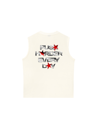 Áo Ba Lỗ Relaxed Fit Push Harder Every Day