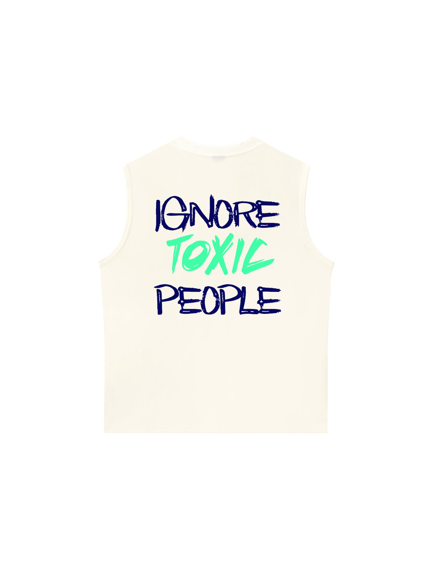 Áo Ba Lỗ Relaxed Fit Ignore Toxic People