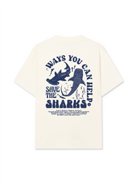 Áo Thun Relaxed Fit Ocean Save The Shark