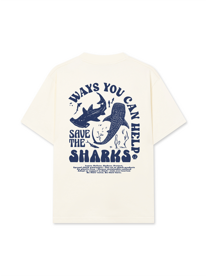 Áo Thun Relaxed Fit Ocean Save The Shark