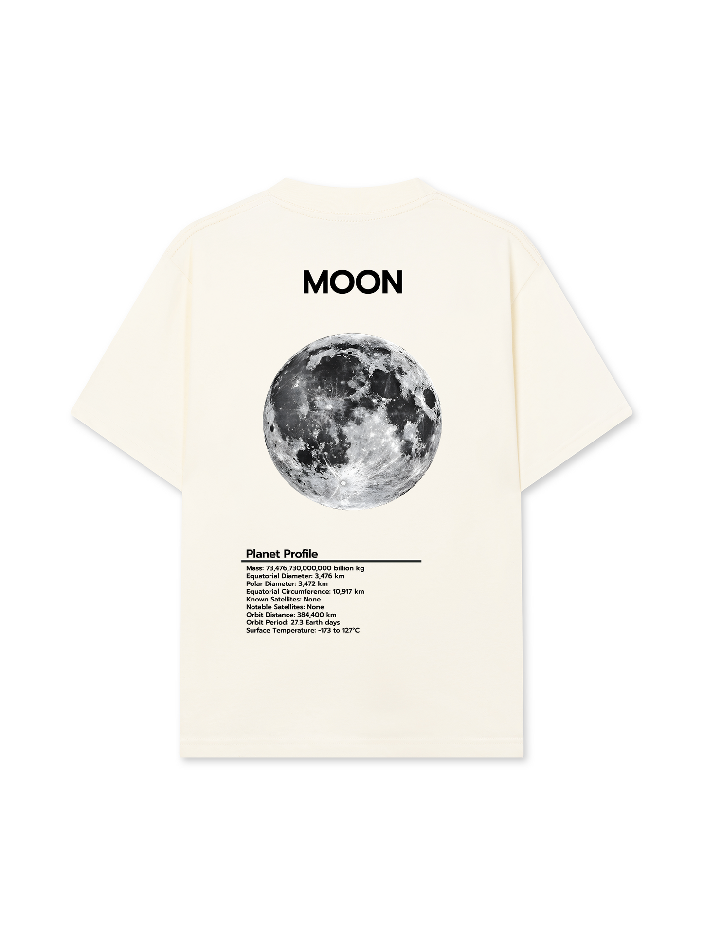 Áo Thun Relaxed Fit The Planet Profile Moon