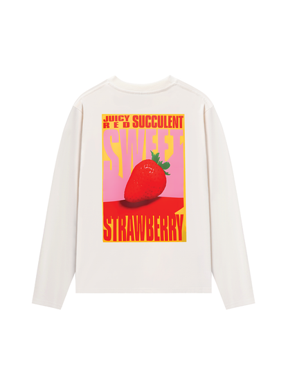 Áo Thun Dài Tay Summer Vibes Strawberry