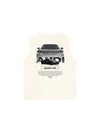 Áo Ba Lỗ Relaxed Fit CAR AUDI Black & White