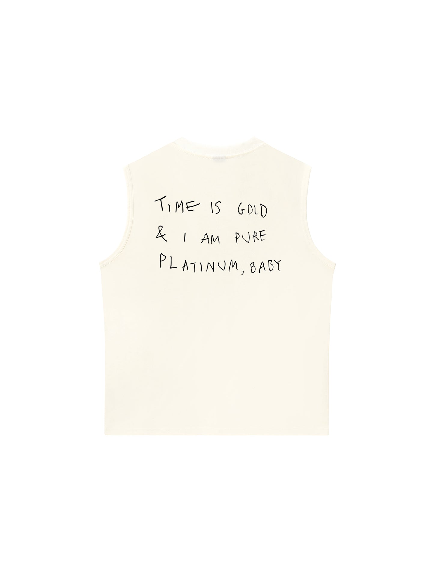 Áo Ba Lỗ Relaxed Fit Time Is Gold