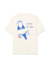 Áo Thun Relaxed Fit Find Me In The Waves