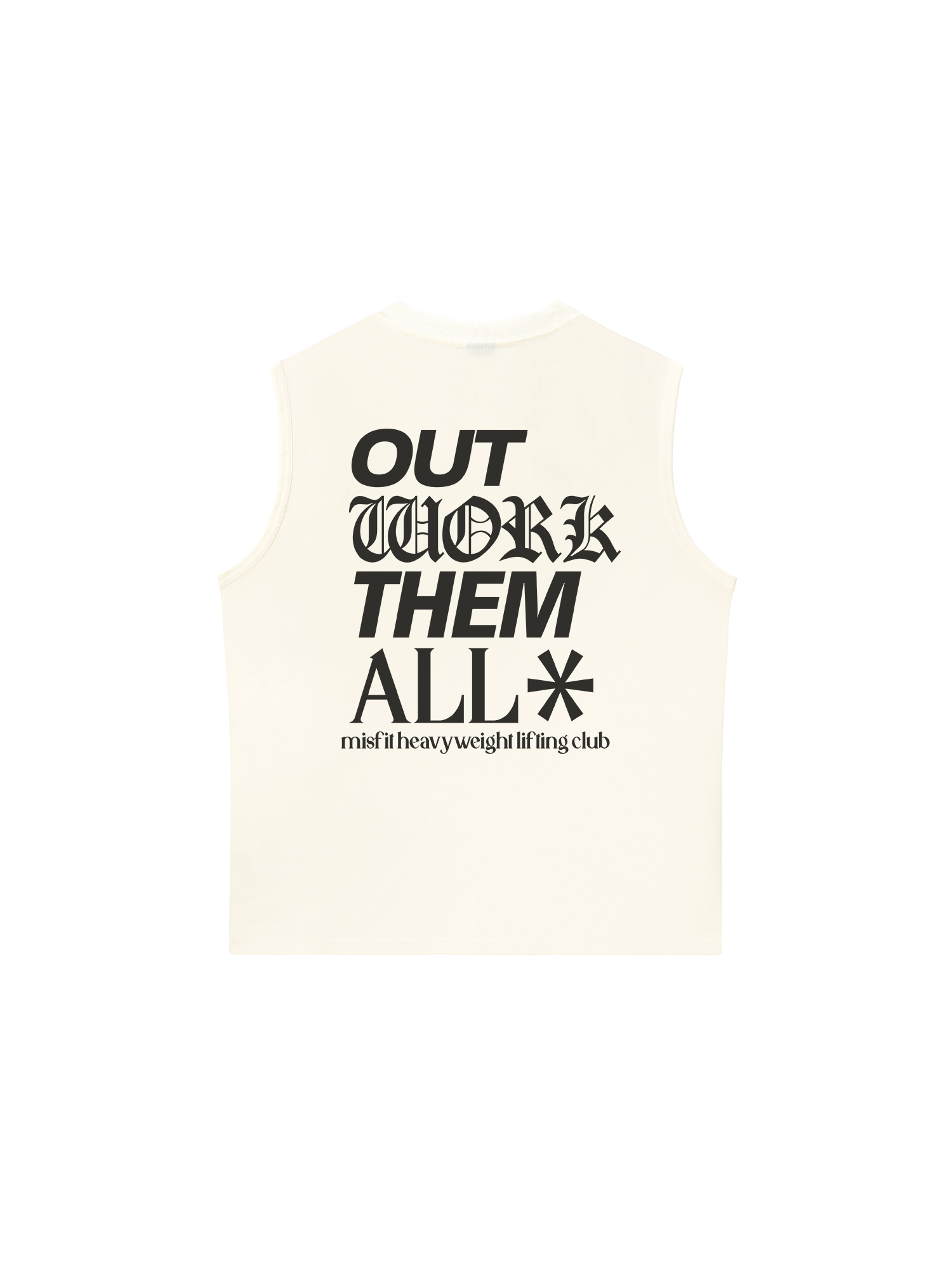 Áo Ba Lỗ Relaxed Fit Out Work Them All