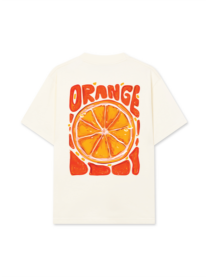 Áo Thun Relaxed Fit Summer Vibes Orange