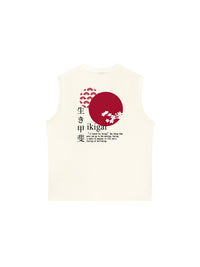 Áo Ba Lỗ Relaxed Fit Ikigai A Reason For Being