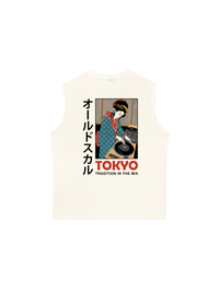 Áo Ba Lỗ Relaxed Fit Japan Spirit Tokyo Trandition In The Mix