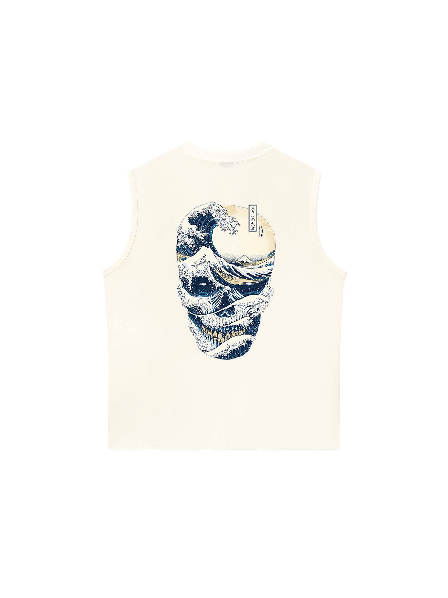 Áo Ba Lỗ Relaxed Fit The Great Wave off Skull
