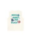 Áo Ba Lỗ Relaxed Fit Need Money For Beach