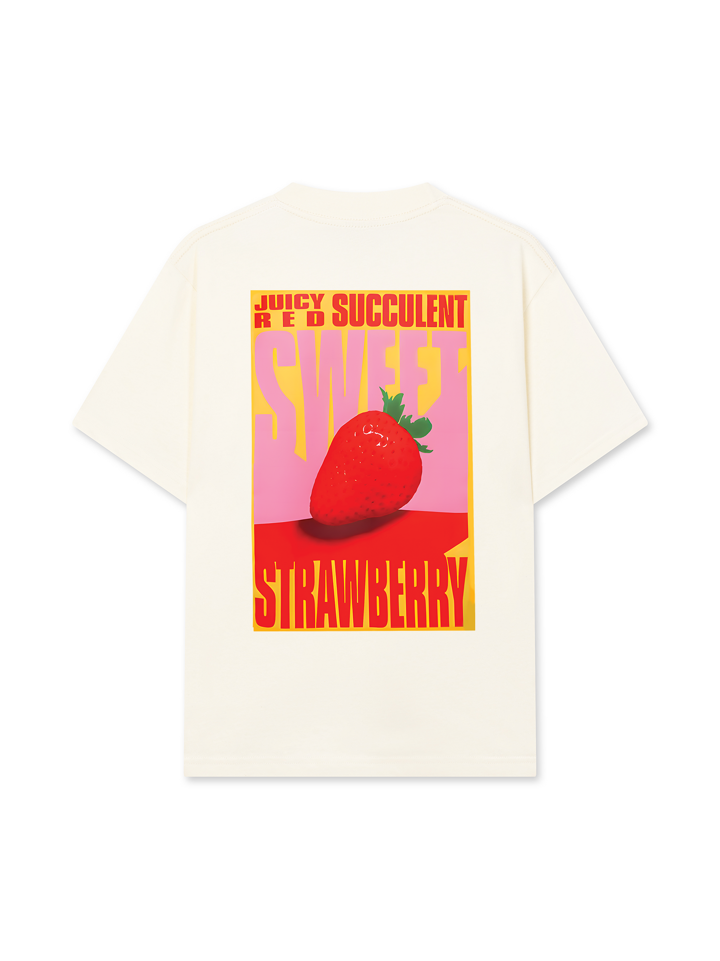 Áo Thun Relaxed Fit Summer Vibes Strawberry