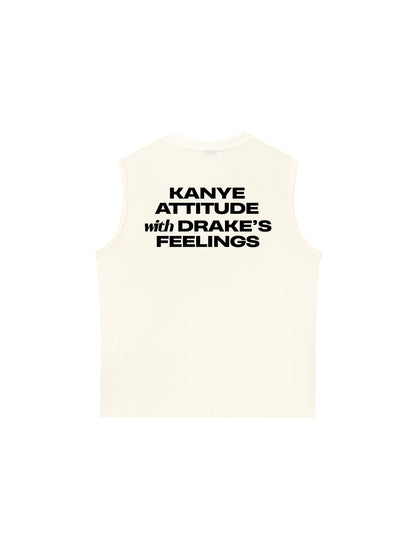 Áo Ba Lỗ Relaxed Fit Life Vibe Attitude