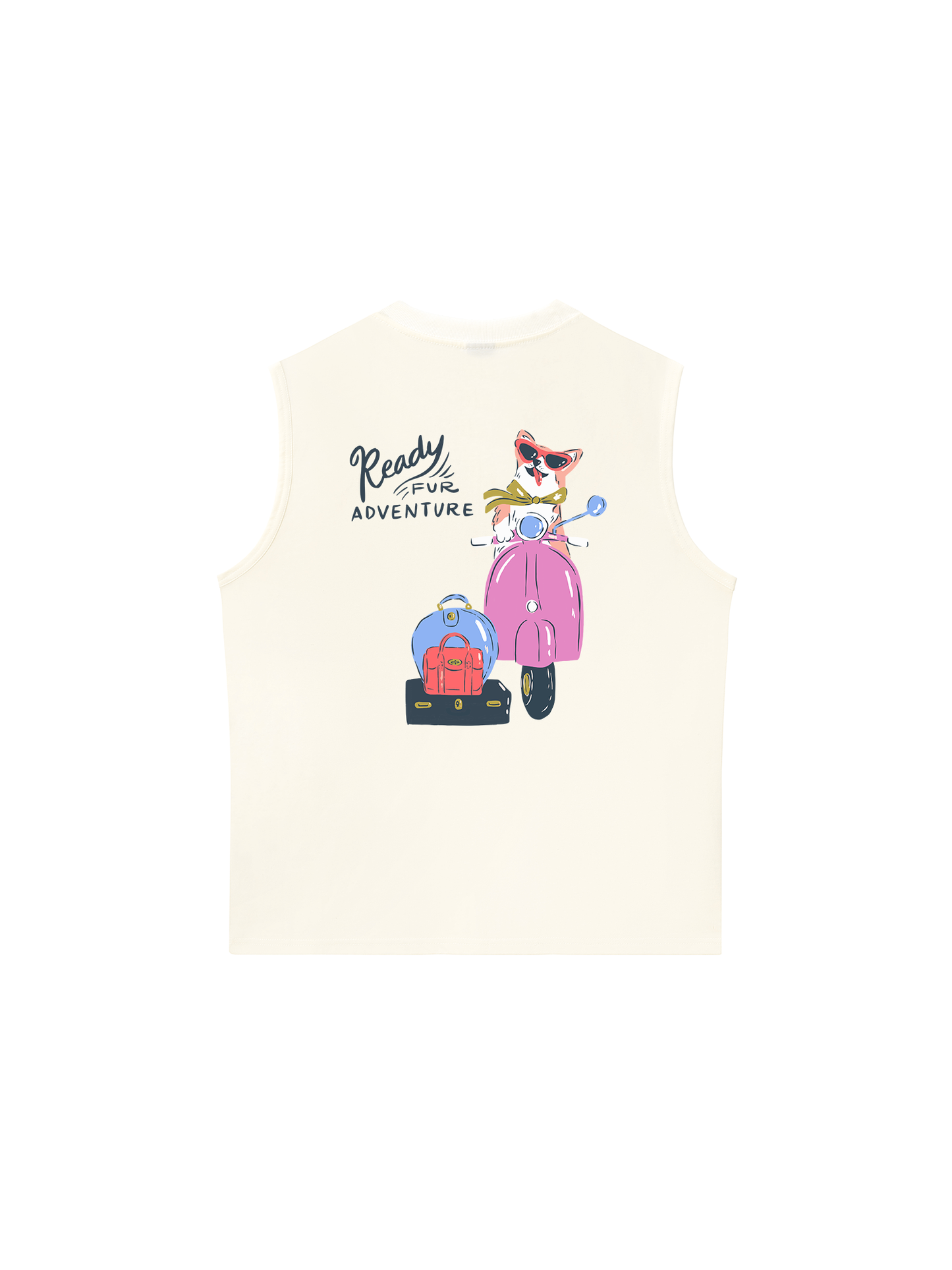 Áo Ba Lỗ Relaxed Fit Ready Fur Adventure