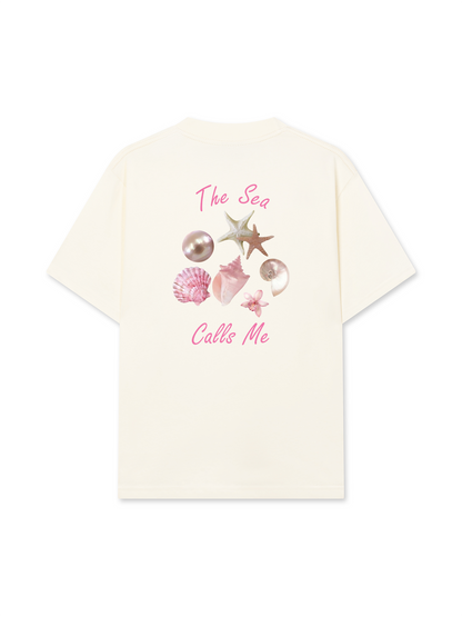 Áo Thun Relaxed Fit Summer Vibes The Sea Calls Me