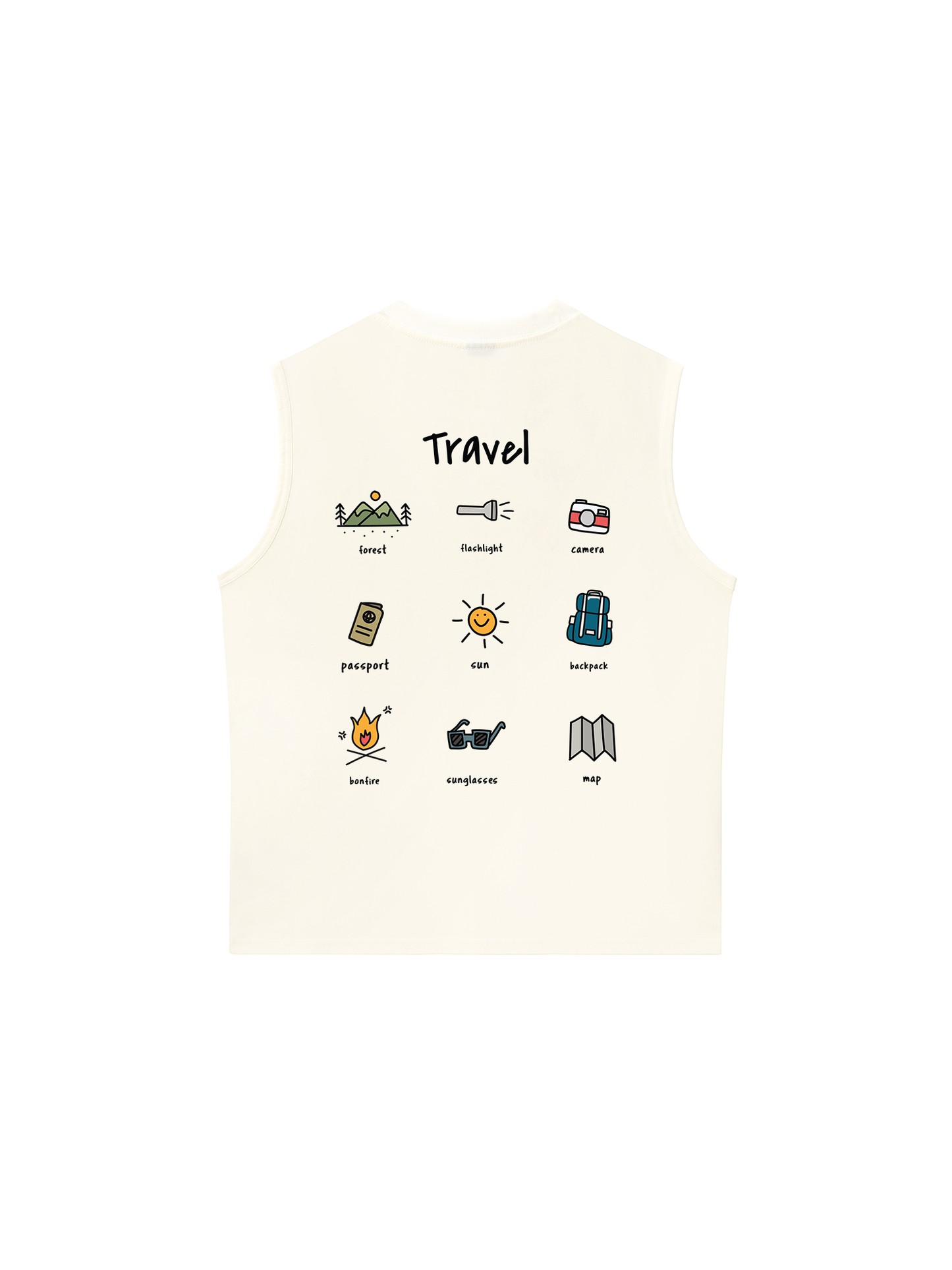 Áo Ba Lỗ Relaxed Fit Travel