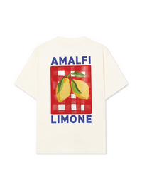 Áo Thun Relaxed Fit Summer Vibes Amalfi Limone