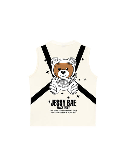 Áo Ba Lỗ Relaxed Fit Space Teddy