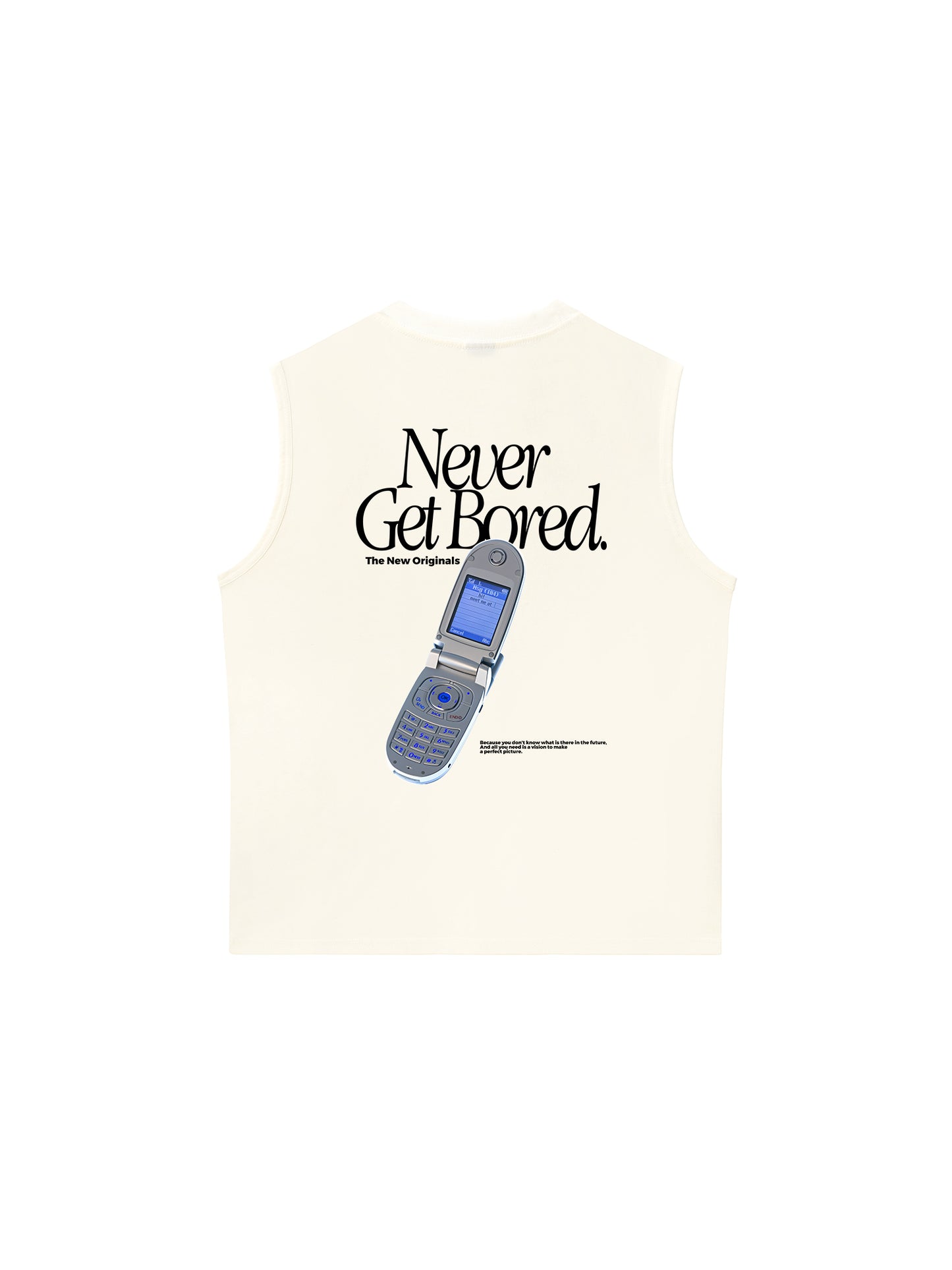 Áo Ba Lỗ Relaxed Fit Never Get Bored