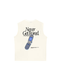 Áo Ba Lỗ Relaxed Fit Never Get Bored