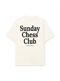 Áo Thun Relaxed Fit Sunday Chess Club