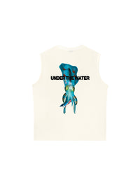 Áo Ba Lỗ Relaxed Fit Ocean Under The Water Squid Ocean IRIE FISHING CLUB