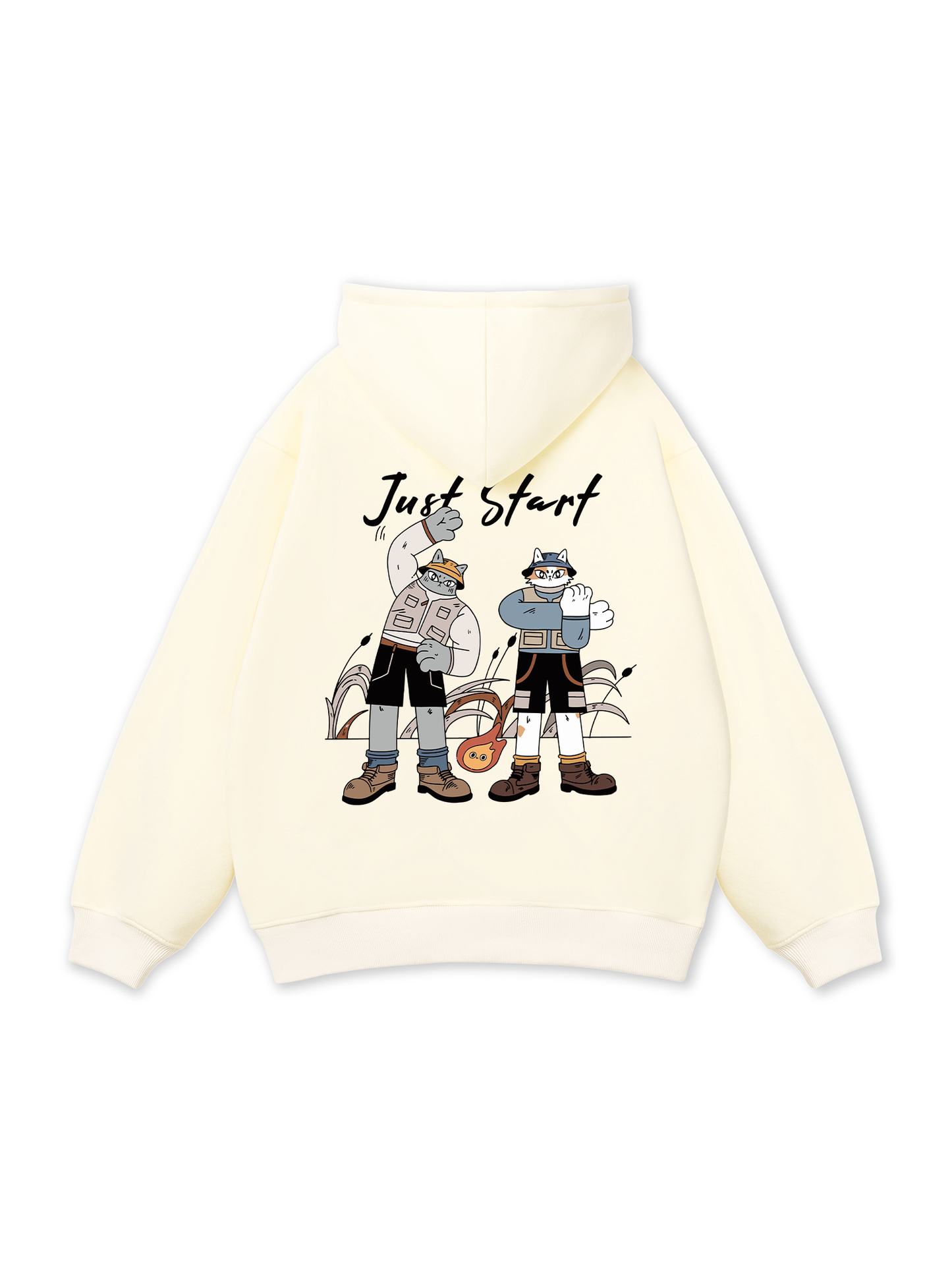 Just Start Hoodie