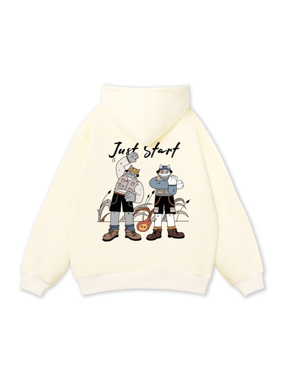 Just Start Hoodie