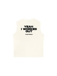 Áo Ba Lỗ Relaxed Fit Yeah I Worked Out