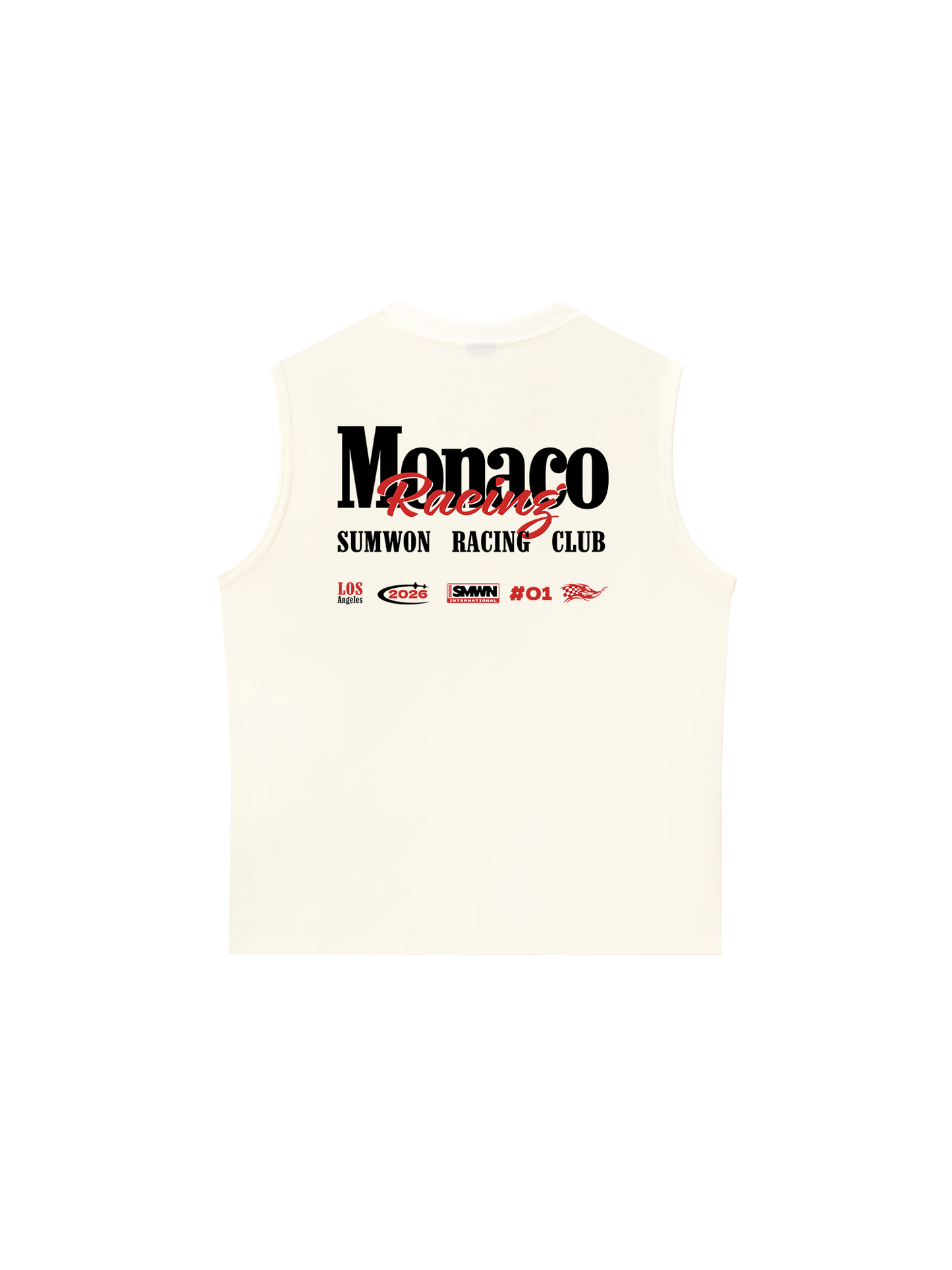 Áo Ba Lỗ Relaxed Fit Monaco Racing