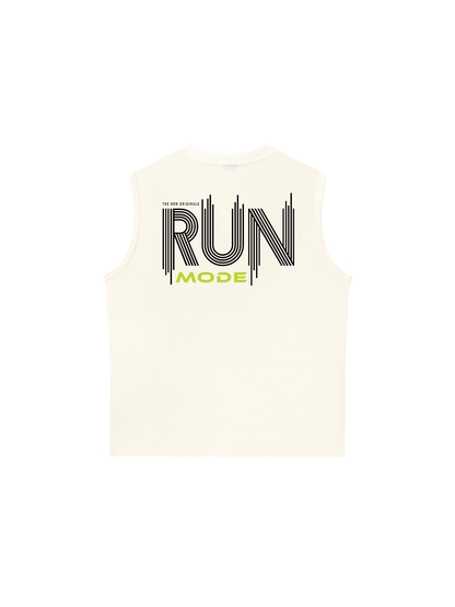 Áo Ba Lỗ Relaxed Fit Run Mode