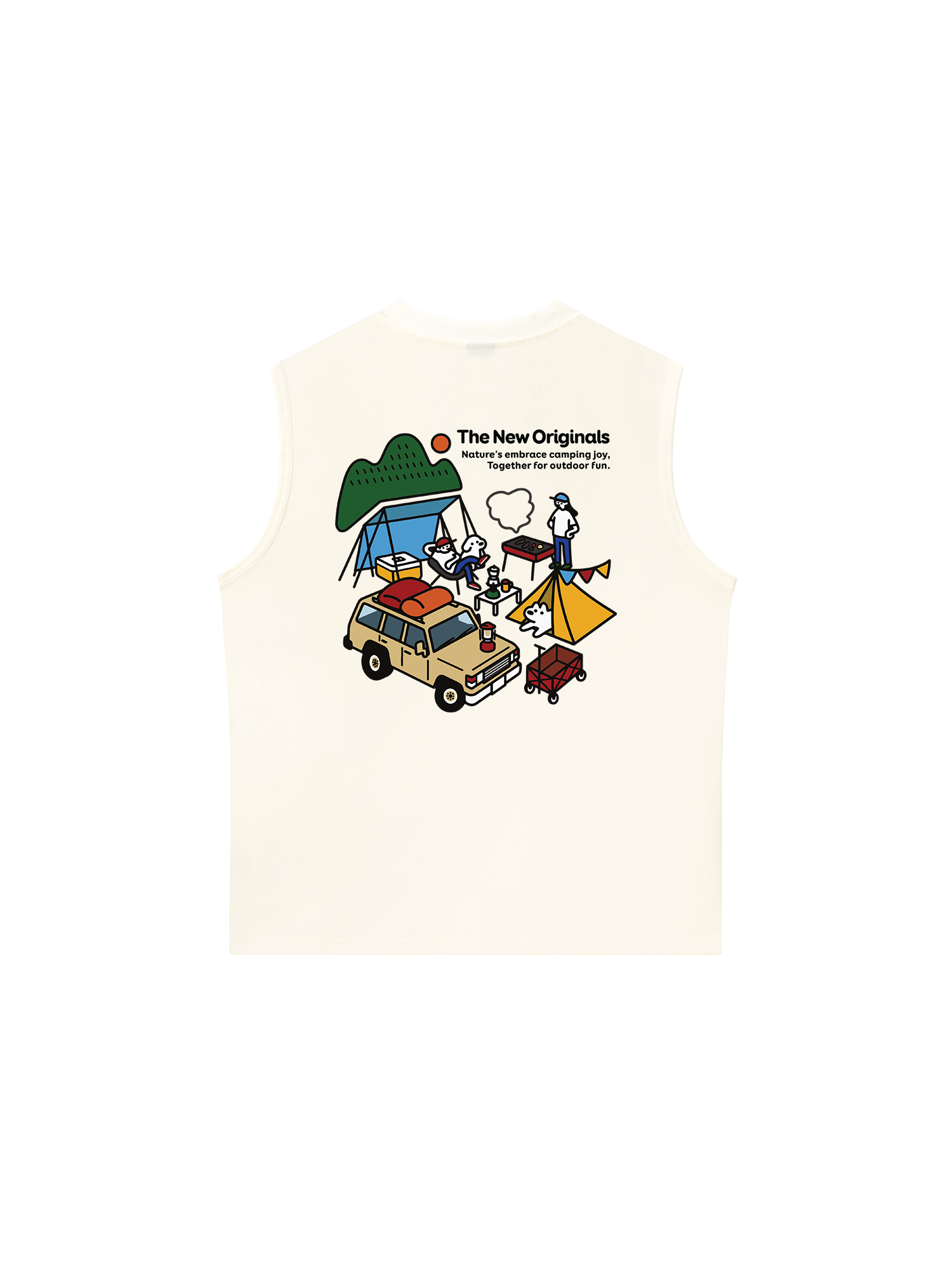 Áo Ba Lỗ Relaxed Fit Together For Outdoor Fun