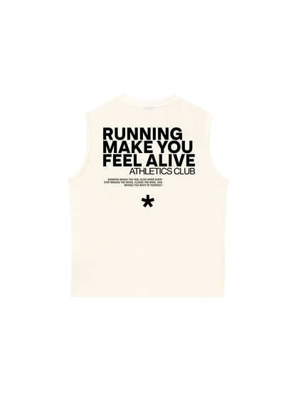 Áo Ba Lỗ Relaxed Fit Running Make You Feel Alive