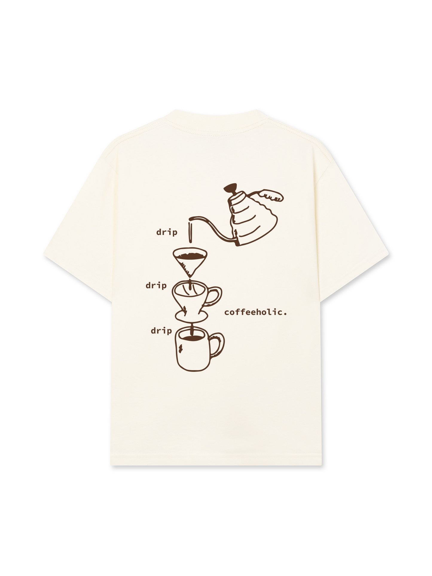 Áo Thun Relaxed Fit Coffeeholic