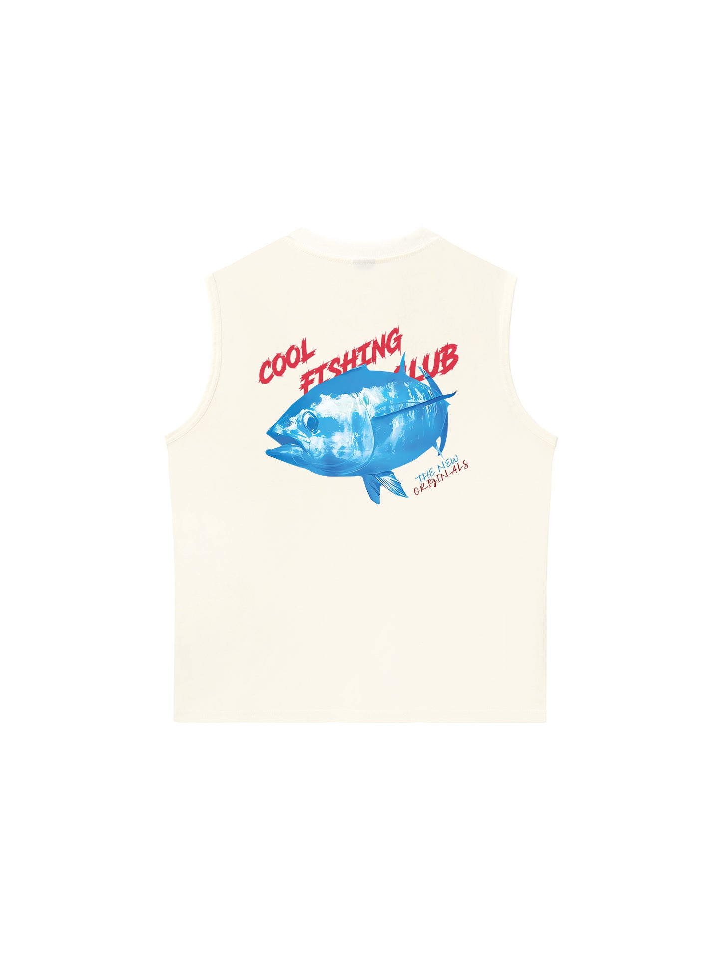 Áo Ba Lỗ Relaxed Fit Ocean Coolo Fishing Club