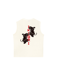 Áo Ba Lỗ Relaxed Fit Japan Spirit Ikigai Tiger