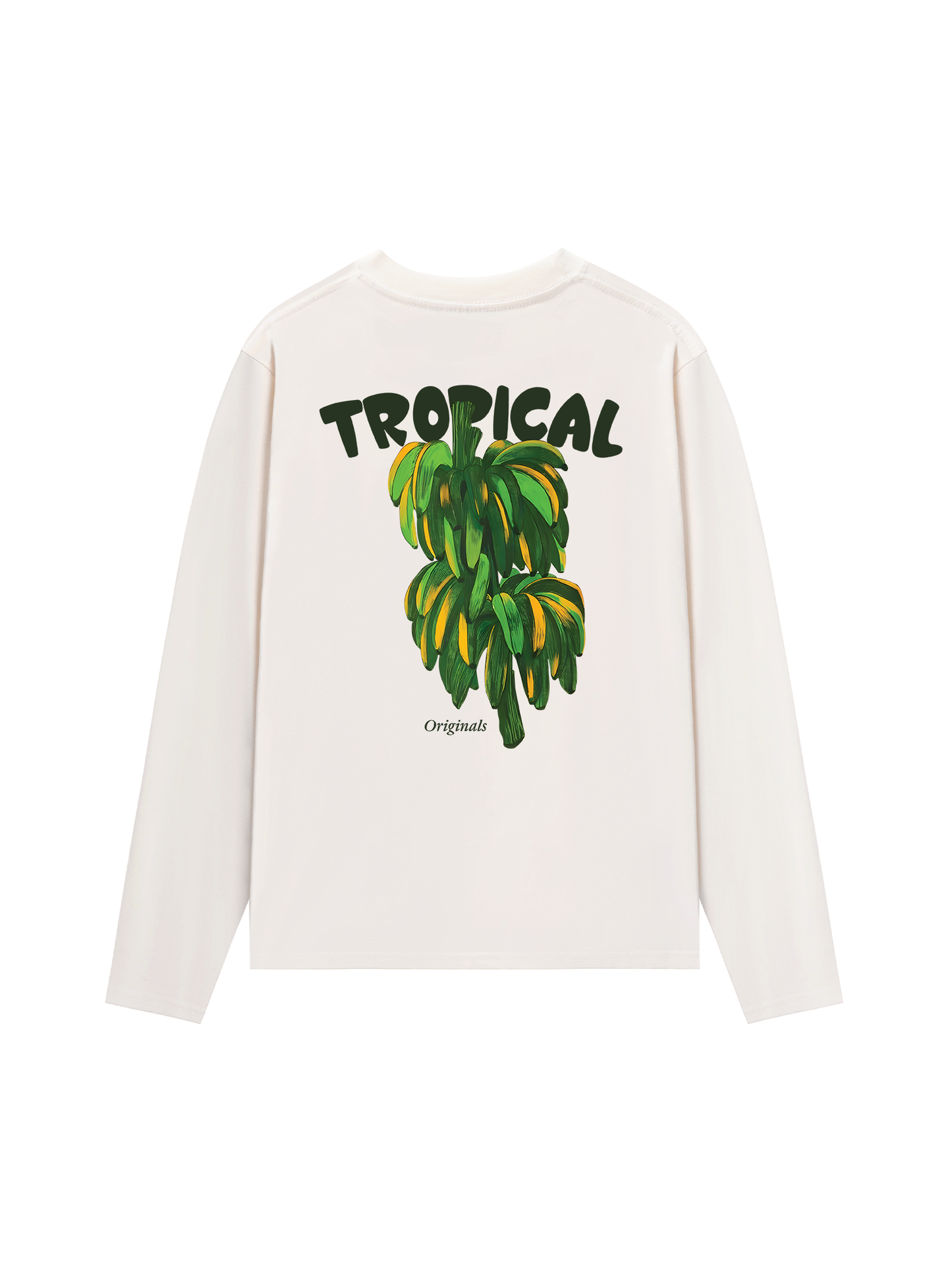 Áo Thun Dài Tay Summer Vibes Green Banana