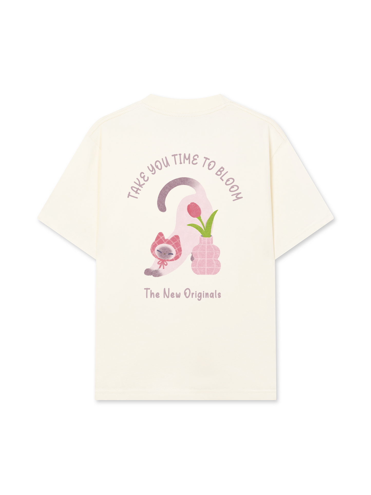 Áo Thun Relaxed Fit Animal Mood Take Your Time To Bloom